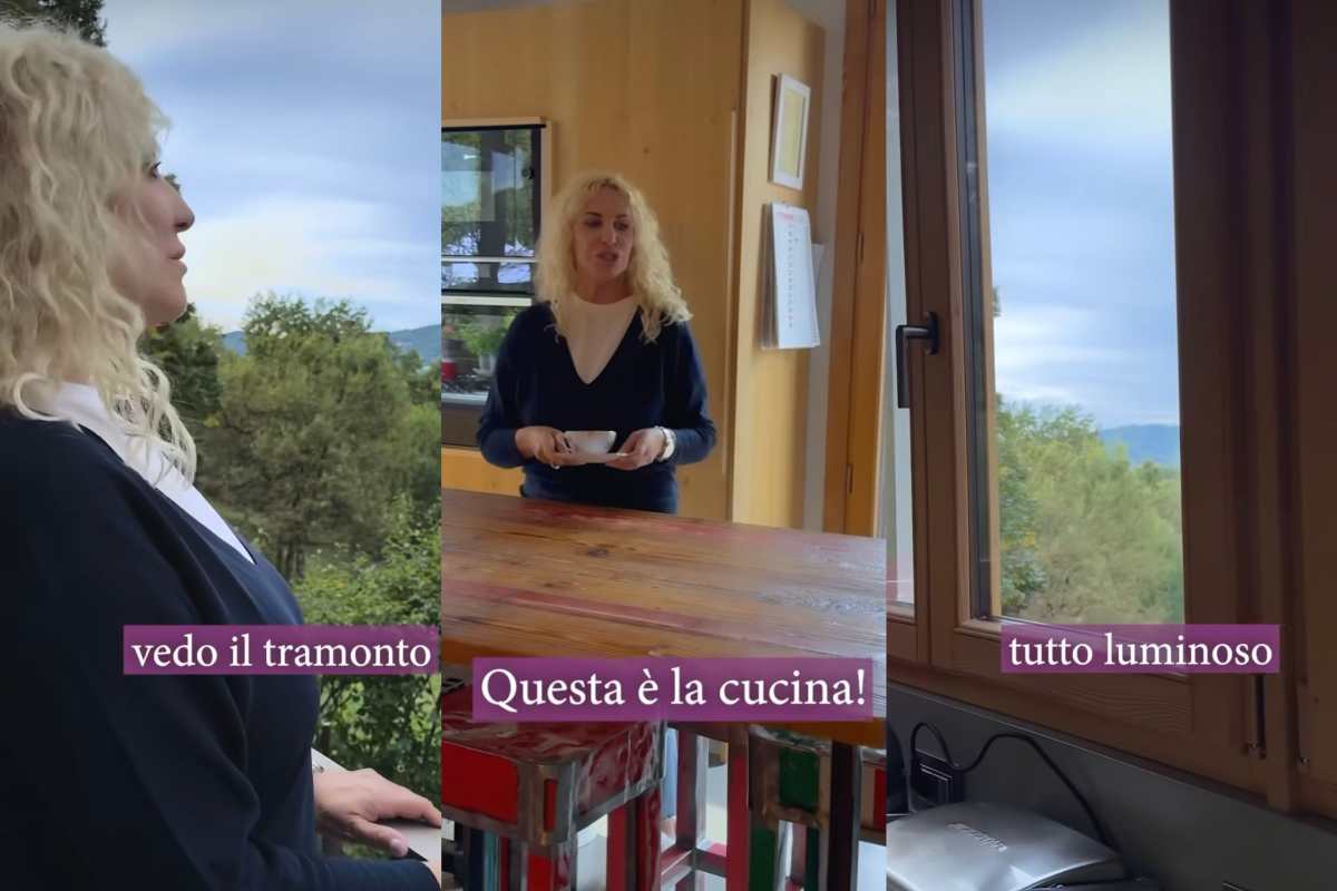 Antonella Clerici nella sua cucina